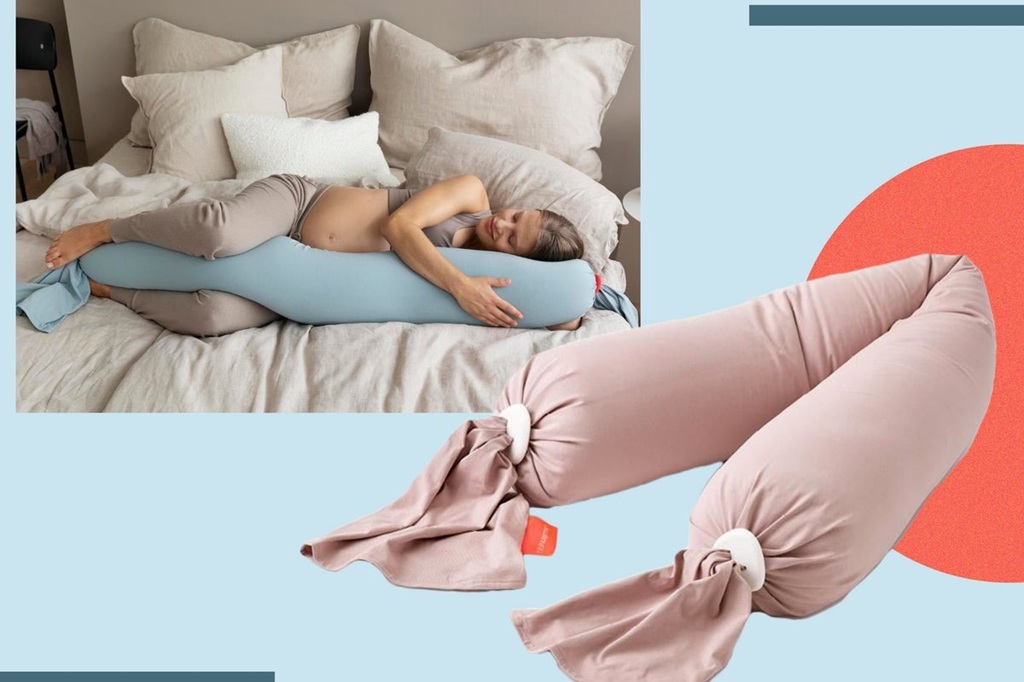 How do you comfortably use a pregnancy pillow