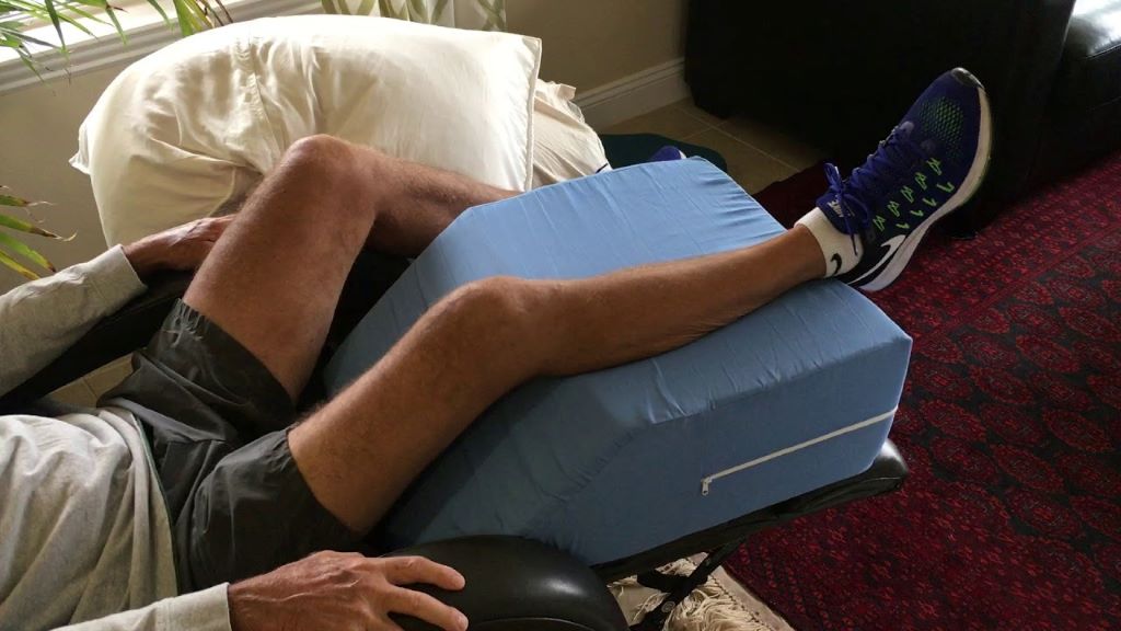 When can I stop using the wedge pillow?