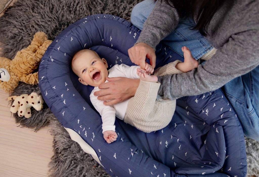 Can I put a baby pillow nest in the washing machine?