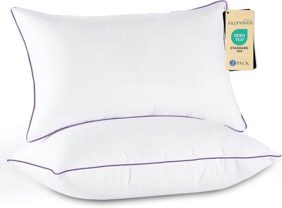 JOLLYVOGUE Bed Pillows for Sleeping
