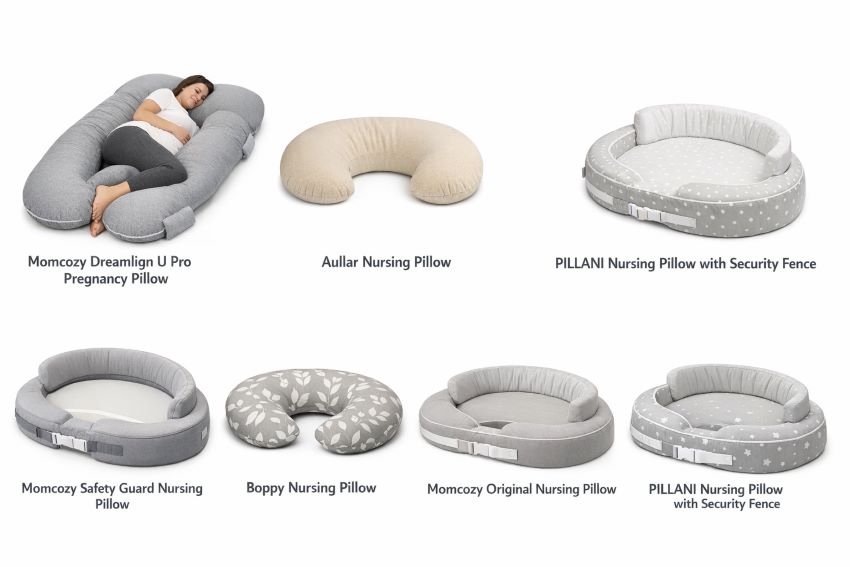 Best affordable nursing pillows 2026 for ergonomic support and safe breastfeeding
