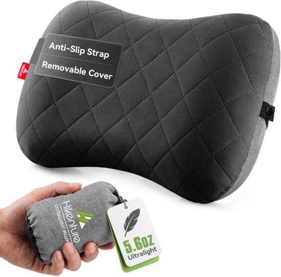Hikenture Camping Pillow with Removable Cover