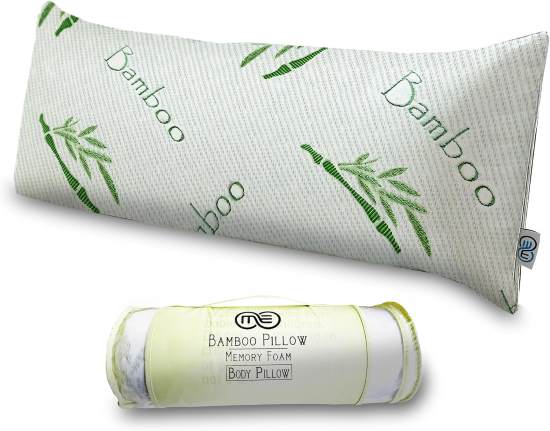 OMEO Full Rayon Bamboo Fiber Body Pillow