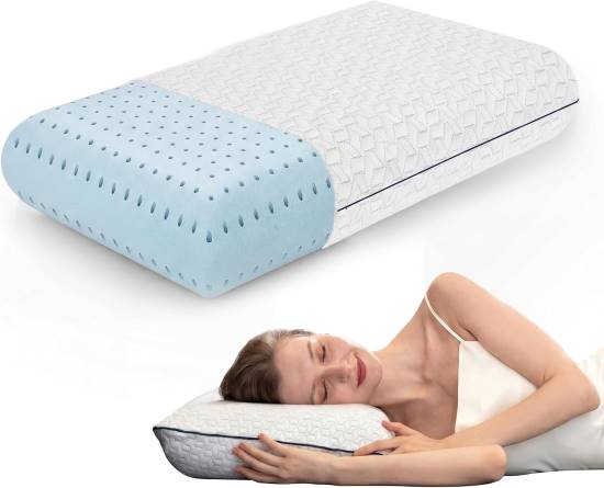 Vaverto Cooling Gel Memory Foam Pillow