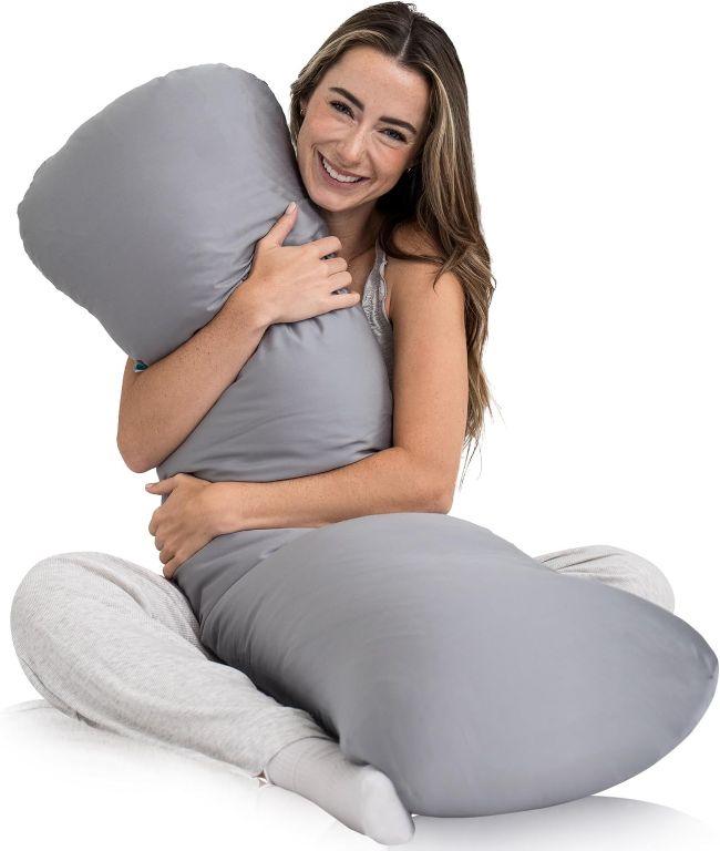 SleepCloud weighted body pillow with breathable cooling cover in New York