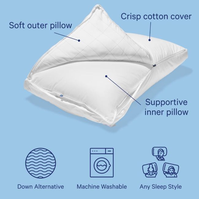 Casper Sleep Original bed pillow for comfortable sleeping